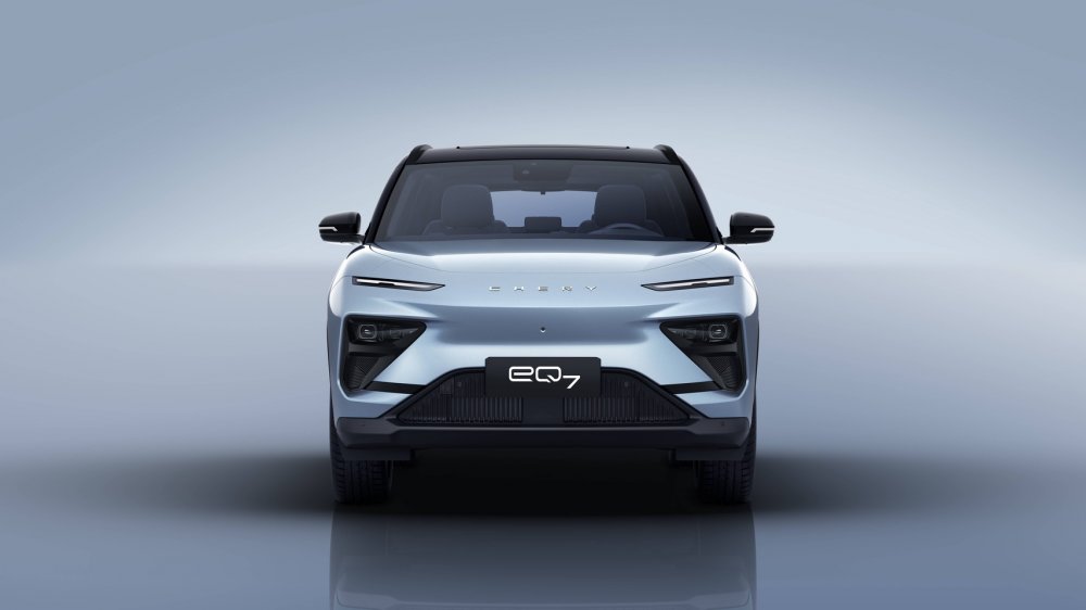 设计前卫 动感拉风 奇瑞全铝平台SUV eQ7外观官图曝光！