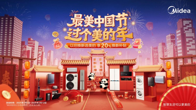 “美的冰雪红温节”燃情启动，激活以旧换新消费新潜力第2张