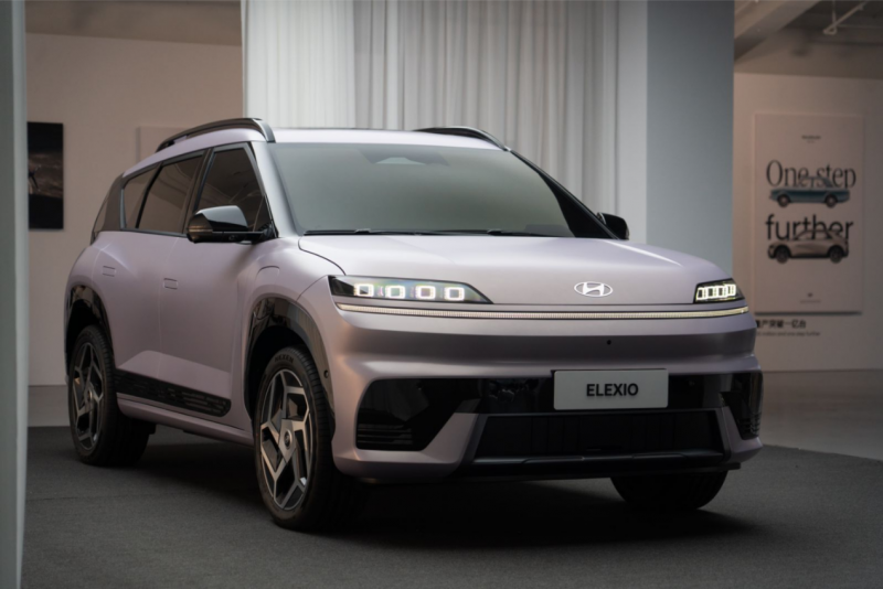 北京现代首款纯电平台SUV ELEXIO在上海Studio 88 Space迎来全球首秀第5张